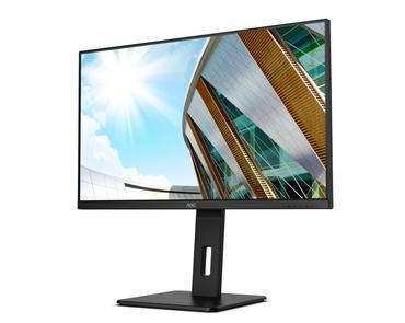 Монитор AOC U32P2, 31.5' VA WLED, 3840x2160@60Hz, 4ms GtG, 350cd m/2, 3000:1, 50M:1 DCR, Adaptive Sync, FlickerFree, Low Blue Light, 3Wx2, Tilt, Height Adjust, Pivot, Swivel, 2xHDMI, DP, USB hub