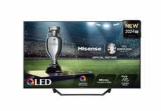 Телевизор Hisense 43' A7NQ, 4K Ultra HD 3840x2160, QLED, FALD, Quantum Dot, HDR 10+, HLG, Dolby Vision, Dolby Atmos, Smart TV, WiFi 5GHz, WiFi Direct, BT, Anyview Cast, 3xHDMI, 2xUSB, LAN, CI+, DVB-T2/C/S2, Black