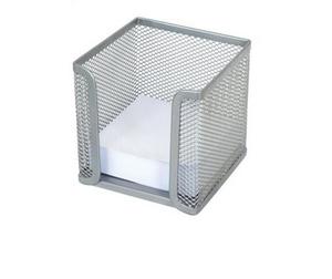 Поставка за хартиено кубче мрежа сив