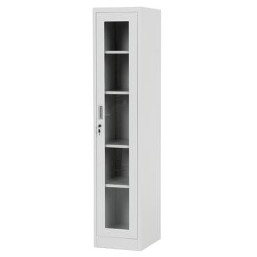Архивен шкаф BTL GR с 5 отделения 180х38х40 см-сниман отпред, затворен