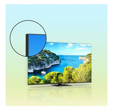 Телевизор Thomson Smart UHD TV 43'; Google TV; 3840 x 2160 (4K UHD), 4000:1, DLED, 60 Hz, DVB-T/T2/C/S/S2, HDR10, Wi-Fi, Bluetooth, LAN, HDMI 2 (2.0) + 2 (2.1), USB 2 (2.0) + 1 (3.0),Central Swivel Stand, Black