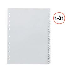 Разделител 1-31 PP сив