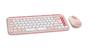Комплект Logitech Pop Icon Combo - Rose - US INT'L - BT - N/A - INTNL-973