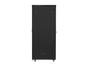 Комуникационен шкаф Lanberg rack cabinet 19' free-standing 47U/800x1200 (flat pack) with glass door lcd black v2