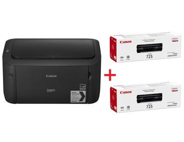 Лазерен принтер Canon i-SENSYS LBP6030B + 2x Canon CRG-725