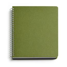 Календар бележник САТУРН- зелен цвят