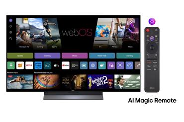 Телевизор LG OLED48C51LA, 48' UHD OLED evo, 4K (3840 x 2160), DVB-C/T2/S2, Full Cinema Screnn, Alpha 9 AI 4K Gen8, 120Hz Native (VRR 144Hz), ThinQ AI, HDR10, VRR, NVIDIA G-SYNC, AMD FreeSync, Dolby Vision, Dolby Atmos, Wi-Fi 6, Bluetooth, HDMI, USB, Airpl