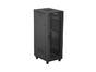 Комуникационен шкаф Lanberg rack cabinet 19' free-standing 32U/600X800 (FLAT PACK) with mesh door LCD black