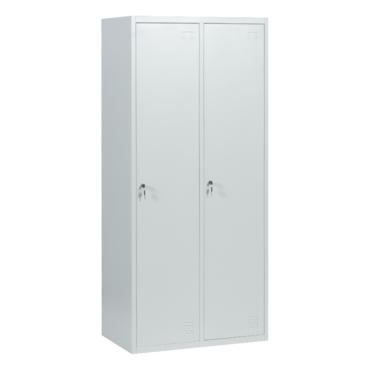 Метален гардероб BTL K с 2 отделения 183х81х50 см- затворен, сниман отпред