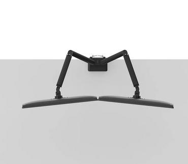 Стойка Neomounts by Newstar Next Slim Desk Mount, double display (topfix clamp & grommet)