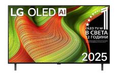 Телевизор LG OLED48B53LA, 48' UHD OLED, 4K (3840 x 2160), DVB-C/T2/S2, Alpha 8 AI 4K Gen2, 100Hz, webOS 25 ThinQ AI, HDR10, VRR (120 Hz), NVIDIA G-SYNC, AMD FreeSync, Dolby Vision, Dolby Atmos, Wi-Fi 6, Bluetooth, HDMI, USB, Airplay 2, Multi View