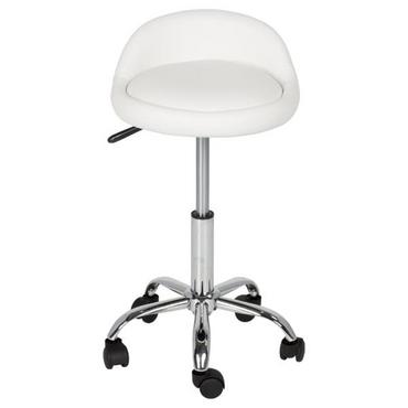 Бар стол МИЛИЦА - бял цвят