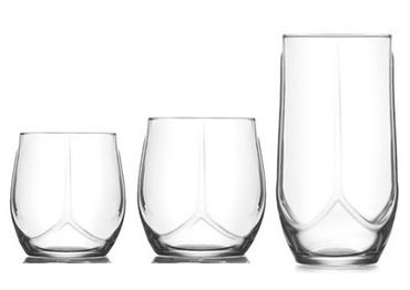 Чаши стъклени комплект от 6 броя