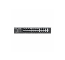 Комутатор ZyXEL GS1100-24E 24-port Gigabit Unmanaged switch, Fanless, 802.3az (Green), desktop/19' rackmount