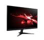 Монитор Acer Nitro QG241YX1bmiipx, 23.8'' FHD (1920x1080) IPS, ZeroFrame, 200Hz, 0.5ms (GTG Min.), HDR10, FreeSync Premium, 250nits HDMI,Speakers, DP, Audio Out, VisionCare, Energy Class E, Black, 2Y