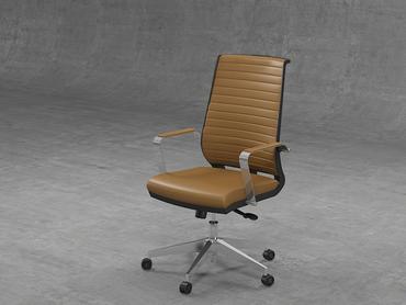 Работен стол ДУЛО NT 81- хромирани подлакътници с меки падове