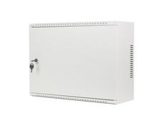 Комуникационен шкаф Lanberg rack cabinet 19' wall-mount 4U+3u/540x200 low-profile grey (assembled)