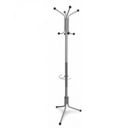 Закачалка за дрехи KLAS- снимка отпред, сива, метална