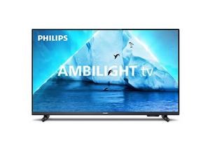 Телевизор Philips 32PFS6908/12, 32' FHD LED 1920x1080, DVB-T2/C/S2, Ambilight 3, HDR 10+, HLG, Dolby Vision, Dolby Atmos, Smart, New OS, Pixel Precise UHD Quad Core, 8GB, HDMI*3, USB*2, Cl+, 802.11n, Lan, 12W RMS, Black