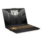 Лаптоп Asus TUF F16  FA607NUG-RL142,AMD Ryzen 7 ( R7 6C H) 16.0  WUXGA(1920X1200) 16:10 Bend+300nits AG,144 Hz,16GB DDR5 4800 Mhz(2*8),1TB M.2 SSD,RTX 4050 6GB GDDR6,Wi-Fi 6(802.11ax),Backlit Chiclet Keyboard 1-Zone RGB, no OS, Mecha Gray
