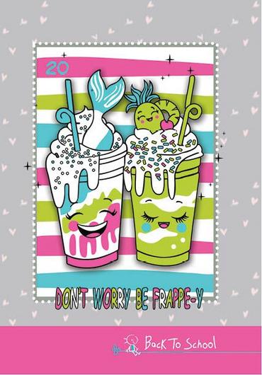 Тетрадка телчета А5 вестник 20 л малки квадратчета