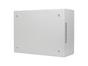 Комуникационен шкаф Lanberg rack cabinet 19' wall-mount 4U+3u/540x200 low-profile grey (assembled)