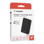 Външна батерия Verbatim Charge 'n' Go Essentials Power Bank Magnetic Wireless 10000mAh Black