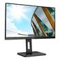Монитор AOC Q24P2Q, 23.8' IPS WLED, 2560x1440@75Hz, 4ms GtG, 250cd m/2, 1000:1, DCR 50M:1, FlickerFree, Low Blue Light, 2Wx2, Tilt, Height Adjust, Pivot, Swivel, D-SUB, HDMI, DP, USB hub