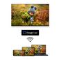 Телевизор Thomson Smart QLED Pro TV 75'; Google TV; 3840 x 2160 (4K UHD), 4000:1, QLED, 144 Hz, DVB-T/T2/C/S/S2, HDR10, Wi-Fi, Bluetooth, LAN, HDMI 2 (2.0) + 2 (2.1), USB 2 (2.0) + 1 (3.0), Central Swivel Stand, Black