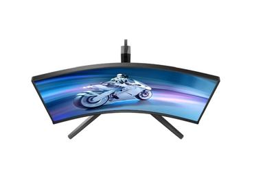 Монитор Philips Evnia 32M2C5500W, 31.5' Curved 1000R, Fast VA, WLED, 2560x1440@240Hz, 1ms GtG, 0.5ms MPRT, 500cd m/2, 4000:1, Mega Infinity DCR, Adaptive Sync, FlickerFree, Low Blue Mode, Tilt, Height Adjust, Swivel, 2xHDMI, 2xDP, USB hub