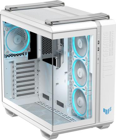 Кутия за компютър Asus TUF Gaming GT502 Horizon TG White
