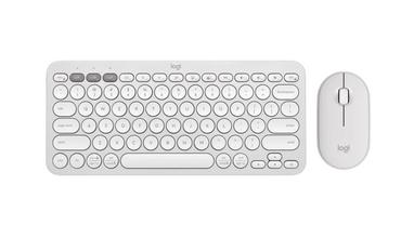Комплект Logitech Pebble 2 Combo - TONAL WHITE - US INT'L - 2.4GHZ/BT - N/A - INTNL-973 - UNIVERSAL