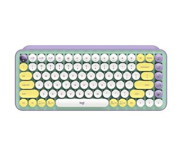 Клавиатура Logitech POP Keys Wireless Mechanical Keyboard With Emoji Keys - DAYDREAM_MINT - US INT'L - INTNL