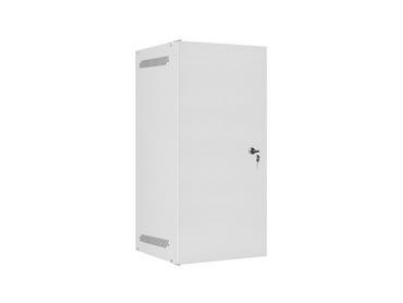 Комуникационен шкаф Lanberg rack cabinet 10' wall-mount 12U/280x310 for self-assembly with metal door grey (flat pack)