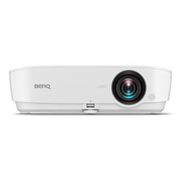 Мултимедиен проектор BenQ MW536, DLP, WXGA (1280x800), 20 000:1, 4000 ANSI Lumens, Zoom 1.2x, Glass Lenses, Auto Vertical Keystone, Infographic Mode, Speaker 2W, 2xVGA, 2xHDMI, S-Video, RCA, VGA out,  Audio In/Out, RS232, USB A 1.5A, 2.6 kg, White