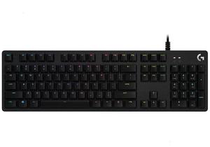 Клавиатура Logitech G512 Carbon RGB Mechanical Gaming Keyboard, GX Blue (Clicky) - CARBON - US INT`L - USB - N/A - INTNL - G512 CLICKY