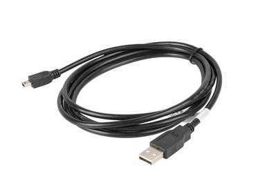 Кабел Lanberg USB MINI-B(M) ->  USB-A (M) 2.0 cable 1.8m, black (Canon)
