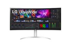 Монитор LG 40WP95CP-W, 39.7' 21:9 Curved UltraWide 5K2K Nano IPS AG, 5ms, 300 cd/m2, 1000:1, Mega DFC, 5120x2160, DCI-P3 98%, HDR 10, AMD FreeSync, USB 3.0, Thunderbolt 4, USB Type-C, HDMI, DisplayPort, 2x5W, PBP, Tilt, Height, Swivel, Tiltan