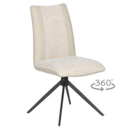 Трапезен стол ИРИНА- цвят шампанско