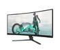 Монитор Philips 34M2C3500L, 34' Curved 1500R VA WLED, 3440x1440@180Hz, 1ms GtG, 0.5ms MPRT, 300cd m/2, 3000:1, Mega Infinity DCR, Adaptive Sync, FlickerFree, Low Blue Light, Tilt, 2xHDMI, DP