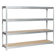 Метален стелаж BTL цинк -177x240x60см 