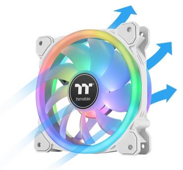 Вентилатор Thermaltake SWAFAN 12 RGB Radiator Fan TT Premium Edition 3 Pack White