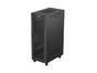 Комуникационен шкаф Lanberg rack cabinet 19' free-standing 32U/600X1000 (FLAT PACK) with mesh door LCD black
