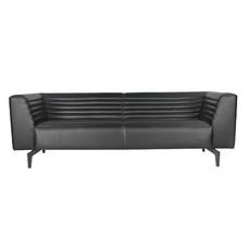 Триместен диван ОМУРТАГ COSTA 03 - сниман в профил, сив