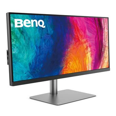 Монитор BenQ PD3420Q 34'W IPS LED 5ms 3440x1440 2K QHD, Design Mon, WQHD, AQCOL.,100% sRGB/98% P3,HDR400, B.I.,LBL,KVM, ICCsync, CAD/CAM, DualView, Contr.1000:1, 350 cd/m2, 2xHDMI,DP,USB-C(PD65W, DP Alt Mode),USB-C/USB 3.0x2, Sp.2x2.5W, HAdj., Swivel,Tilt