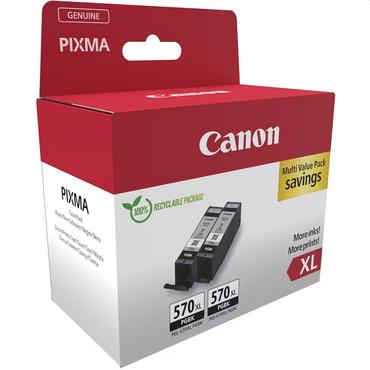 Консуматив Canon PGI-570XL PGBK Twin Pack