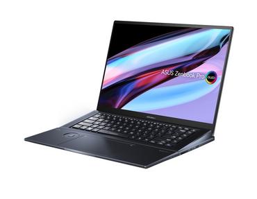 Лаптоп Asus Zenbook Pro 16X OLED UX7602ZM-OLED-ME951X, Intel i9-12900H 2.5 GHz (8-core/20-thread, 24MB cache, up to 5.0 GHz),  16' 4K (3840 x 2400) Touch, OLED 16:10 aspect ratio, LPDDR5 32G (ON BD), 2TB SSD, NVIDIA GeForce RTX 3060 6GB,Num Pad, Win 11 Pr