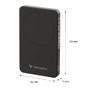 Външна батерия Verbatim Charge 'n' Go Essentials Power Bank Magnetic Wireless 5000mAh Black