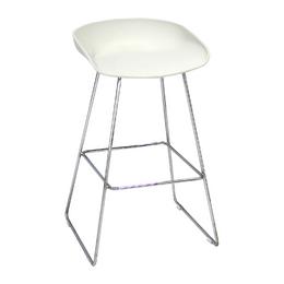 Бар стол КАНАТИЦА SLD 15- бяла седалка