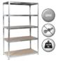 Метален стелаж BTL цинк 180x120x60см 250кг/ рафт